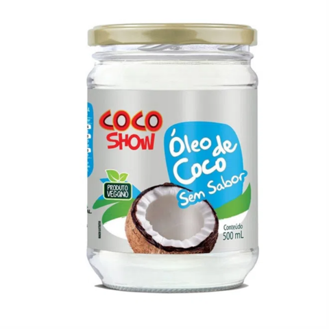 Óleo de Coco Sem Sabor 500ml Coco Show